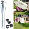 Royal Gardineer Erdspieß Sonnenschirm:Universal Stahl-Sonnenschirmständer Mit Bodendübel, Ø Bis 66 Mm -Rosenstein & Söhne Shop nc2170 6