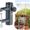 Royal Gardineer Sonnenschirmhalterung:Universal Stahl-Sonnenschirmhalter Für Geländer Bis 70 Mm, Ø Bis 50 Mm -Rosenstein & Söhne Shop nc2172 3