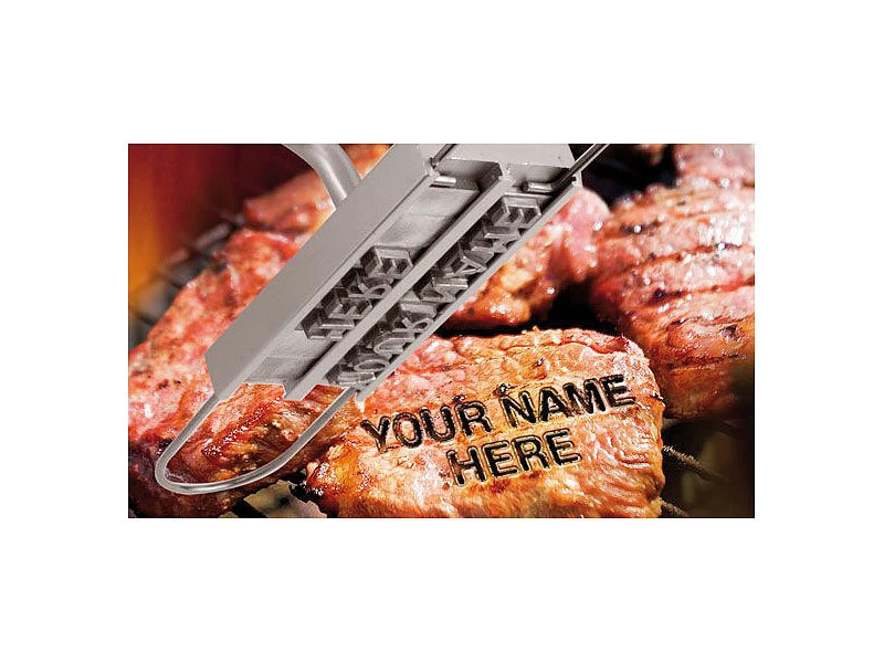Infactory Grillstempel:2er-Set BBQ-Brandeisen Mit Wechselbaren Buchstaben 6 Infactory Grillstempel:2er-Set BBQ-Brandeisen Mit Wechselbaren Buchstaben – Bild 4