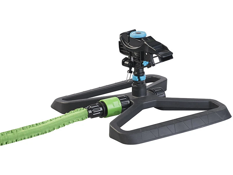 Royal Gardineer Gartensprinkler:2er Pack, Impuls-Rasensprenger Mit Standfuß, 360°, 314 M² 6 Royal Gardineer Gartensprinkler:2er Pack, Impuls-Rasensprenger Mit Standfuß, 360°, 314 M² – Bild 4