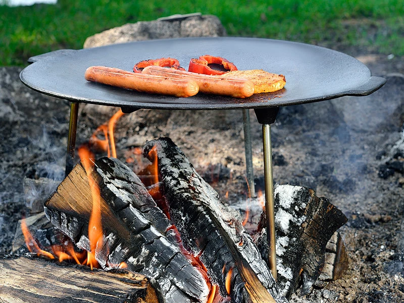 Rosenstein & Söhne Feuerschale:Grillschale Aus Emailliertem Gusseisen, Ø 45 Cm 6 Rosenstein & Söhne Feuerschale:Grillschale Aus Emailliertem Gusseisen, Ø 45 Cm – Bild 4