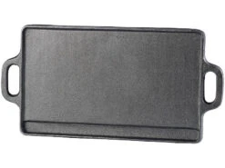 Rosenstein & Söhne Guss Grillplatte:Gusseiserne Wende-Grillplatte Für Ofen, Herd & Grill Versandrückläufer -Rosenstein & Söhne Shop nc5781 3 1