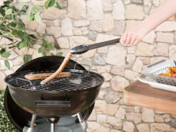 Rosenstein & Söhne Grillbesteck:3er-Set Rostfreie Grillzange Aus Chromstahl, Rundgezahnte Greifflächen -Rosenstein & Söhne Shop nc5948 2