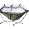 Semptec Outdoor Hängematte:Hängematte Aus Fallschirmseide Mit Moskitonetz