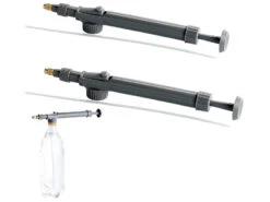 Royal Gardineer Drucksprüher:2er Pack Universal-Druck-Sprühaufsatz Aus Metall Für PET-Flaschen