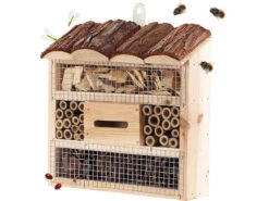 Royal Gardineer Nistkästen:Insektenhotel "Marie", Nisthilfe Für Nützlinge, 20 X 20 X 7 Cm -Rosenstein & Söhne Shop nx1269 4