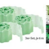 Royal Gardineer Gemüsebeet Umrandung:3er-Set Beet-Umrandung & Rasenkante "Glow-in-the-dark", 6 Meter -Rosenstein & Söhne Shop nx1923 2