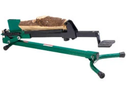 AGT Fußholzspalter:Stromloser Stahl-Holzspalter Mit Fußbetrieb, 1,2 Tonnen Schlagkraft