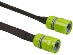 Royal Gardineer Flachschlauch:2er-Set Flache Perlschläuche, Schnellanschluss & Stopp-Ventil, 30 M -Rosenstein & Söhne Shop nx3119 1 1