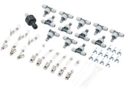 Royal Gardineer Wassernebler:Wasser-Zerstäuber-Set Mit 20-m-Schlauch Und 12 Beweglichen Metalldüsen -Rosenstein & Söhne Shop nx3177 3