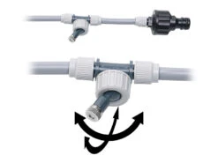 Royal Gardineer Wassernebler:Wasser-Zerstäuber-Set Mit 20-m-Schlauch Und 12 Beweglichen Metalldüsen -Rosenstein & Söhne Shop nx3177 5