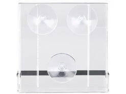 Royal Gardineer Futterhäuschen:2er-Set Vogel-Futterhäuser Aus Acryl, Je 2 Silos, Saugnapf-Befestigung -Rosenstein & Söhne Shop nx3209 4 1