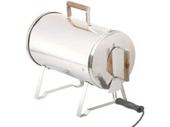 Rosenstein & Söhne Tischräucherofen:Elektro-Tisch-Räucherofen & Smoker, Edelstahl, 1.100 Watt, Bis 250 °C -Rosenstein & Söhne Shop nx3773 5