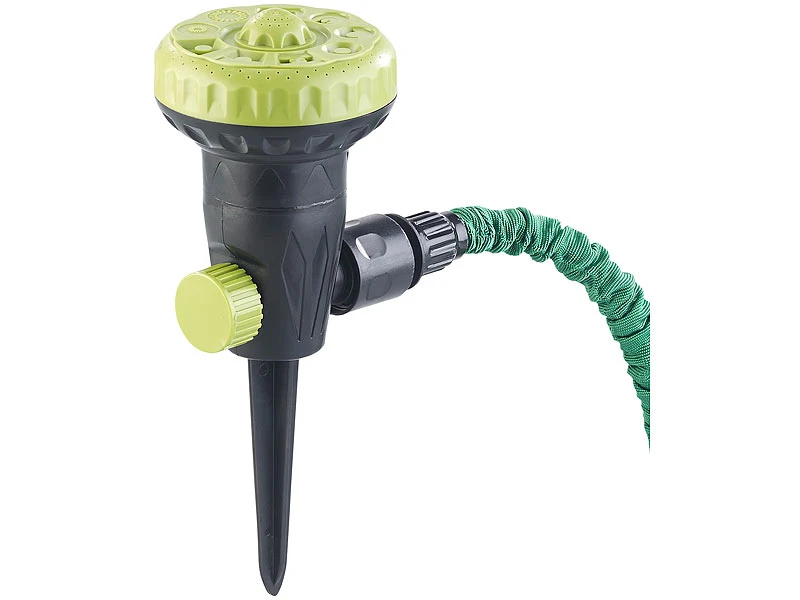 Royal Gardineer Gartensprenger:2er-Set Gartensprinkler Zum Bewässern Und Abkühlen, 9 Einstellungen 4 Royal Gardineer Gartensprenger:2er-Set Gartensprinkler Zum Bewässern Und Abkühlen, 9 Einstellungen – Bild 2