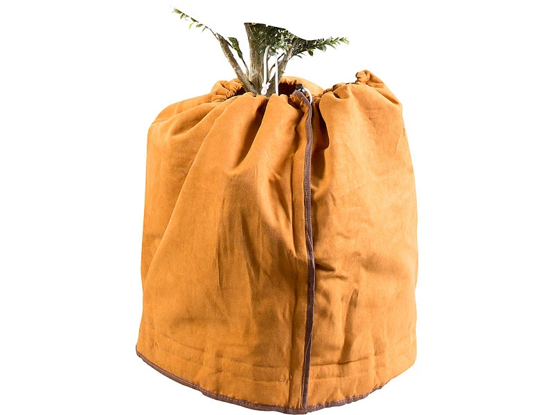 Royal Gardineer Pflanzenschutzhülle:4er-Set Thermo-Topfschutze Für Pflanzen, 50 X 45 Cm, Drainage, Braun 5 Royal Gardineer Pflanzenschutzhülle:4er-Set Thermo-Topfschutze Für Pflanzen, 50 X 45 Cm, Drainage, Braun – Bild 3