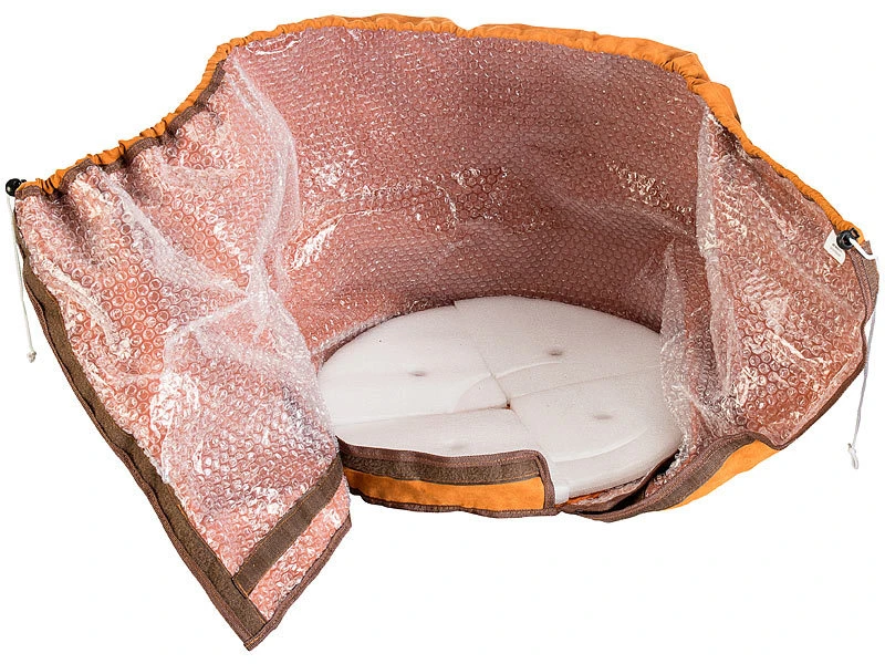 Royal Gardineer Pflanzenschutzhülle:4er-Set Thermo-Topfschutze Für Pflanzen, 50 X 45 Cm, Drainage, Braun 7 Royal Gardineer Pflanzenschutzhülle:4er-Set Thermo-Topfschutze Für Pflanzen, 50 X 45 Cm, Drainage, Braun – Bild 5