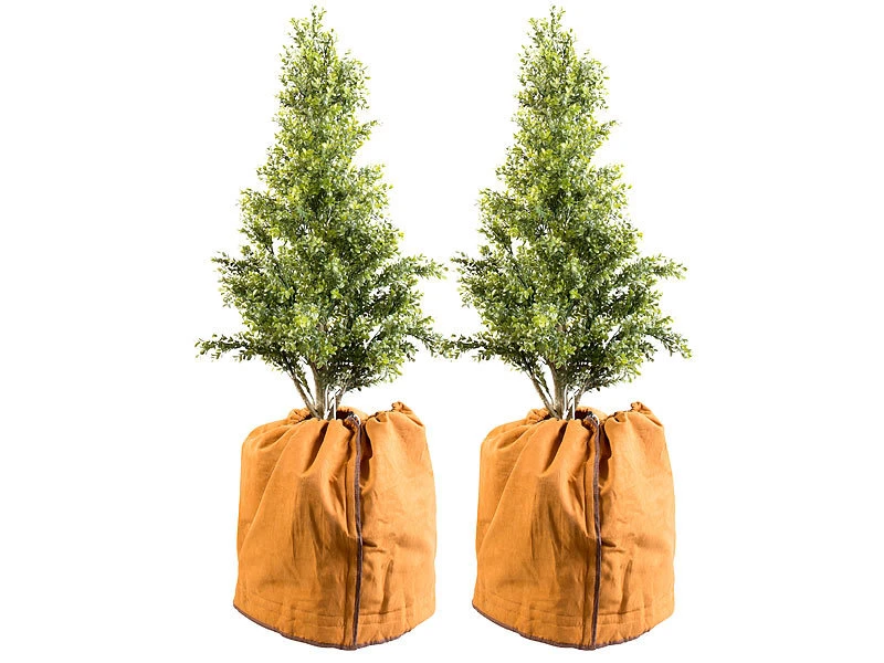 Royal Gardineer Abdeckhaube:2er-Set Thermo-Topfschutz Für Pflanzen, 50 X 45 Cm 3 Royal Gardineer Abdeckhaube:2er-Set Thermo-Topfschutz Für Pflanzen, 50 X 45 Cm