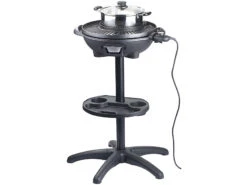 Rosenstein & Söhne Grill:5in1-Elektro-Kugelgrill Mit Temperaturregler Und Zubehör, 1.500 W -Rosenstein & Söhne Shop nx5150 1