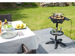Rosenstein & Söhne Grill:5in1-Elektro-Kugelgrill Mit Temperaturregler Und Zubehör, 1.500 W -Rosenstein & Söhne Shop nx5150 6