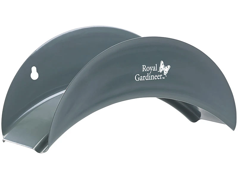 Royal Gardineer Schlauchhalter:Stahl-Wandhalter Für Gartenschläuche, Gewölbt, 13 X 28 X 12 Cm 3 Royal Gardineer Schlauchhalter:Stahl-Wandhalter Für Gartenschläuche, Gewölbt, 13 X 28 X 12 Cm