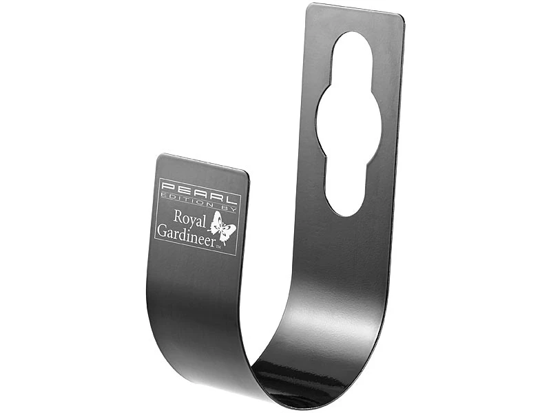 Royal Gardineer Gartenschlauchhalter:Gartenschlauch-Halterung Aus Metall Zum Anbringen Am Garten-Wasserhahn 4 Royal Gardineer Gartenschlauchhalter:Gartenschlauch-Halterung Aus Metall Zum Anbringen Am Garten-Wasserhahn – Bild 2