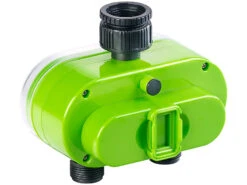 Royal Gardineer Bewässerungsuhr:Digitaler Bewässerungscomputer Mit Display Und 2 Anschlüssen -Rosenstein & Söhne Shop nx5360 5 1