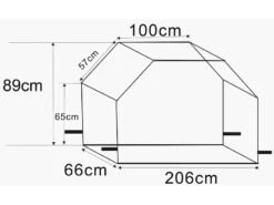 Royal Gardineer Grillhaube:Profi-Grillabdeckung XL (206 X 89 X 66 Cm) -Rosenstein & Söhne Shop nx5396 1