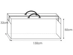 Royal Gardineer Schutzhülle Auflagen:2er-Set Taschen Aus Gewebeplane Für Gartenmöbel-Sitzkissen -Rosenstein & Söhne Shop nx5403 1 1