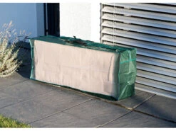 Royal Gardineer Schutzhülle Auflagen:2er-Set Taschen Aus Gewebeplane Für Gartenmöbel-Sitzkissen -Rosenstein & Söhne Shop nx5403 2 1