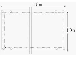 Royal Gardineer Abdeckplane Groß:Universelle Abdeck-Plane, Groß, 15 X 10 M -Rosenstein & Söhne Shop nx5408 0