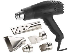 AGT Heißluft Grillanzünder:Grillanzünder-Heißluftpistole Mit 2 Gebläsestufen, Bis 1.800 Watt -Rosenstein & Söhne Shop nx5474 1