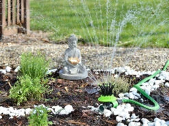 Royal Gardineer Sprenger:2er-Set Flexible Gartensprinkler Mit 12 Biegsamen Düsen -Rosenstein & Söhne Shop nx5477 1