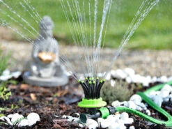 Royal Gardineer Sprenger:2er-Set Flexible Gartensprinkler Mit 12 Biegsamen Düsen -Rosenstein & Söhne Shop nx5477 2 1