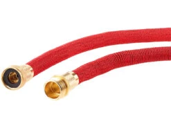 Royal Gardineer Schrumpfschlauch:Dehnbarer Profi-Gartenschlauch PRO.V5 Mit Alu-Anschlüssen, 17,5 - 50 M -Rosenstein & Söhne Shop nx5593 2