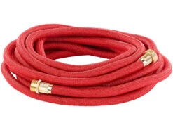 Royal Gardineer Schrumpfschlauch:Dehnbarer Profi-Gartenschlauch PRO.V5 Mit Alu-Anschlüssen, 17,5 - 50 M