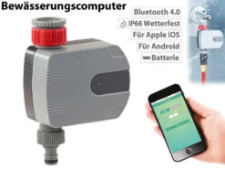 Royal Gardineer Magnetventile Bluetooth:4er-Set Bewässerungscomputer Mit Bluetooth Und App-Steuerung -Rosenstein & Söhne Shop nx5759 12 2