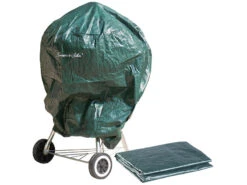 Rosenstein & Söhne Grillabdeckung:Wetterfeste Abdeckhaube Für Kugelgrills, Mit Kordelzug, 70 X 80 Cm