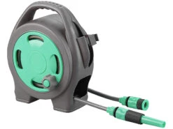 Royal Gardineer Schlauchtrommel:Gartenschlauch Mit Tragbarer Aufbewahrungs-Box, 10 M