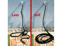 Royal Gardineer Gartenschlauch Knickfrei:Dehnbarer Gartenschlauch PRO.V3, 2,5 - 7,5 M -Rosenstein & Söhne Shop nx5988 10