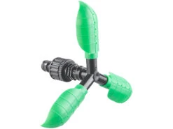 Royal Gardineer Gartenschlauch Dusche:3in1-Gartendusche, Rasensprinkler & Wassernebler, Fixierbarer Schlauch -Rosenstein & Söhne Shop nx6045 10