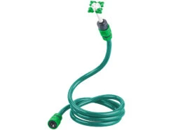 Royal Gardineer Gartenschlauch Dusche:3in1-Gartendusche, Rasensprinkler & Wassernebler, Fixierbarer Schlauch -Rosenstein & Söhne Shop nx6045 7