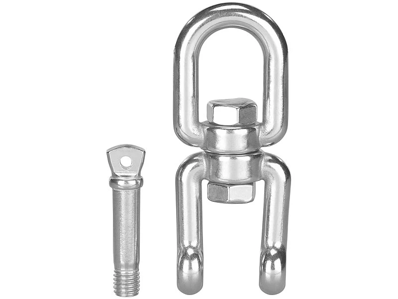 Semptec Wirbel:Drehwirbel Für Hängesessel, Aus Rostfreiem Edelstahl, Bis 500 Kg 5 Semptec Wirbel:Drehwirbel Für Hängesessel, Aus Rostfreiem Edelstahl, Bis 500 Kg – Bild 3