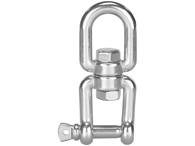 Semptec Wirbel:Drehwirbel Für Hängesessel, Aus Rostfreiem Edelstahl, Bis 500 Kg 4 Semptec Wirbel:Drehwirbel Für Hängesessel, Aus Rostfreiem Edelstahl, Bis 500 Kg – Bild 2