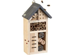 Royal Gardineer Insekten-Hotels:2er-Set Insektenhotels "Linda", Nisthilfe Für Nützlinge U.v.m. -Rosenstein & Söhne Shop nx6256 5 1