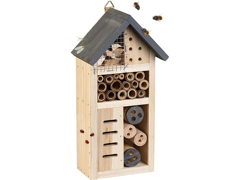 Royal Gardineer Profi-Insektenhotel:Insektenhotel "Linda", Nisthilfe Für Schädlingsbekämpfer Und Nützlinge 7 Royal Gardineer Profi-Insektenhotel:Insektenhotel "Linda", Nisthilfe Für Schädlingsbekämpfer Und Nützlinge – Bild 5