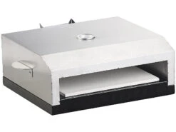 Rosenstein & Söhne Pizzaofen Für Gasgrill:Pizzaofen-Grillaufsatz Mit Steinplatte & Temperaturanzeige Bis 300 °C -Rosenstein & Söhne Shop nx6344 2