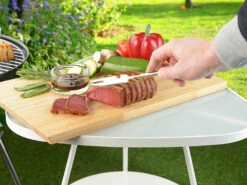 Infactory Grillspieß:8er-Set 3in1-Teleskop-Messer, Grillgabel & Flaschenöffner, Bis 69,5 Cm -Rosenstein & Söhne Shop nx6393 8 2