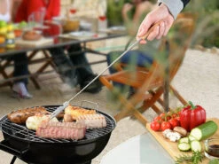 Infactory Grillspieß:8er-Set 3in1-Teleskop-Messer, Grillgabel & Flaschenöffner, Bis 69,5 Cm -Rosenstein & Söhne Shop nx6393 9 2