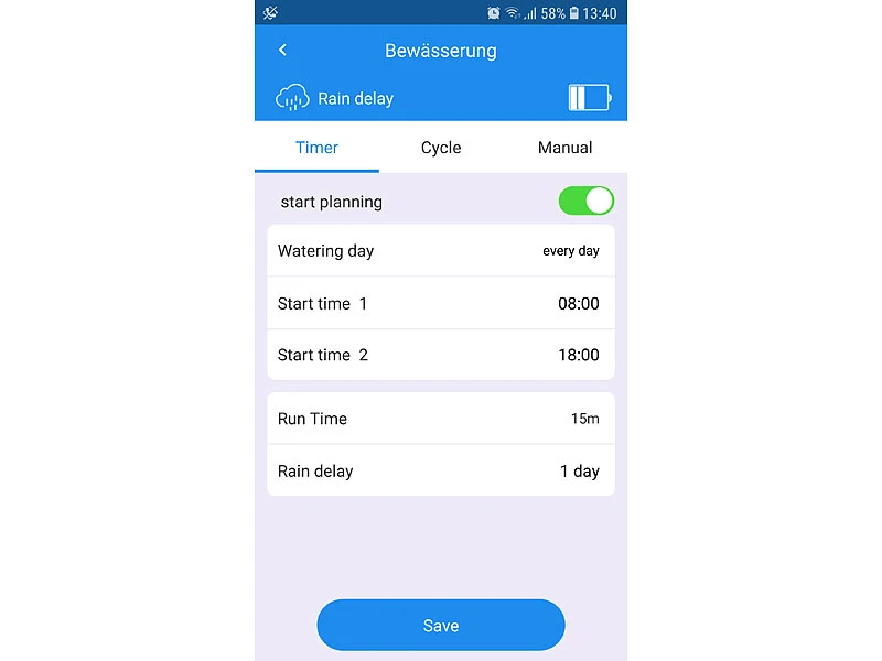 Royal Gardineer WLAN Gartenbewässerung:Bewässerungs-Computer Mit WLAN-Gateway Und Steuerung Per App 14 Royal Gardineer WLAN Gartenbewässerung:Bewässerungs-Computer Mit WLAN-Gateway Und Steuerung Per App – Bild 12