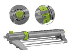 Royal Gardineer Rechteckregner:Oszillierender Viereckregner Mit Schmutzsieb, Bis 300 M² Bei 4 Bar -Rosenstein & Söhne Shop nx6471 3